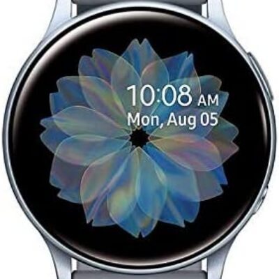 Samsung Galaxy Active 2 Smartwatch 44mm with Extra Charging Cable, Silver – SM-R820NZSCXAR (Renewed)