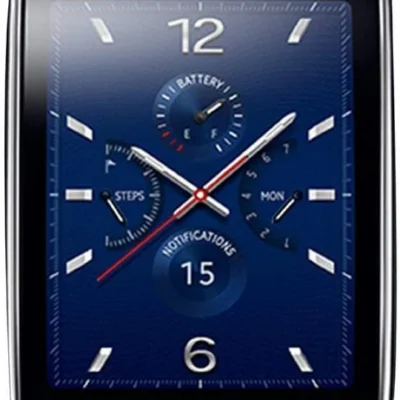 Samsung Gear S SM-R750A Smartwatch R750 – AT&T and GSM Unlocked – US Version (Black) (Renewed)