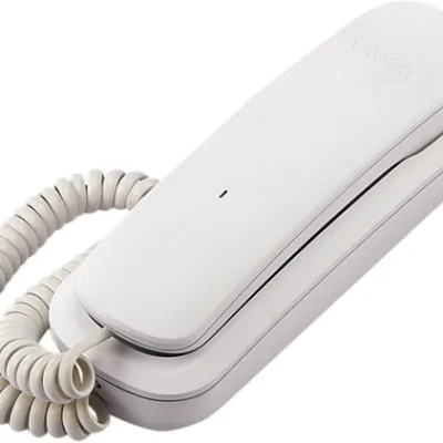 VTech CD1103W Corded Phone, White, 1 Handset