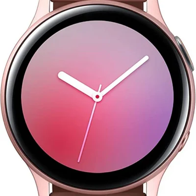 Samsung Galaxy Watch Active2 – IP68 Water Resistant, Aluminum Bezel, GPS, Heart Rate, Fitness Bluetooth Smartwatch – International Version (R830-40mm, Pink Gold) (Renewed)