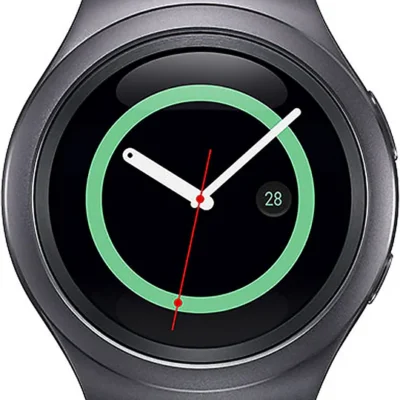 Samsung Gear S2 R730V (Verizon + Wi-Fi) Medium Size Smartwatch – Dark Gray (Renewed)