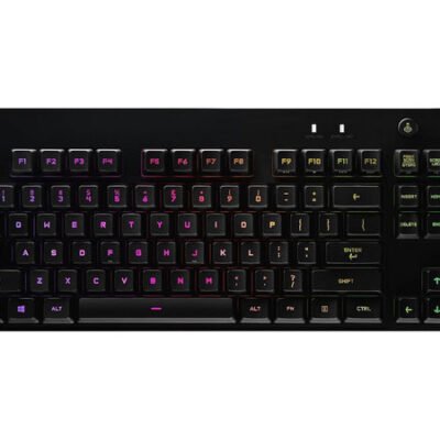 Logitech G PRO Mechanical Gaming Keyboard, Ultra Portable Tenkeyless Design, Detachable Micro USB Cable, 16.8 Million Color LIGHTSYNC RGB Backlit Keys