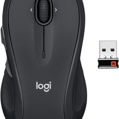 Logitech M510 Wireless Computer Mouse for PC with USB Unifying Receiver – Graphite