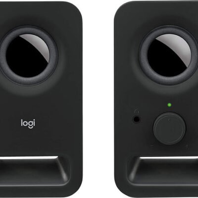 Logitech Multimedia Speakers Z150 with Stereo Sound for Multiple Devices, Black