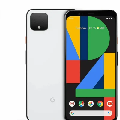 Google Pixel 4, Fully Unlocked | White, 128 GB, 5.7 in Screen | Grade B- | G020M (Refurbished Phone )