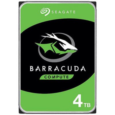 Seagate BarraCuda ST4000DM004 4TB 5400 RPM 256MB Cache SATA 6.0Gb/s 3.5″ Hard Drives Bare Drive – OEM