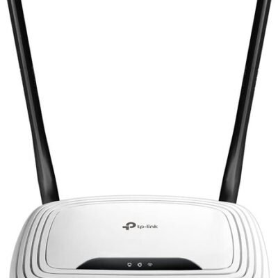 TP-Link N300 Wireless Extender, Wi-Fi Router (TL-WR841N) – 2 x 5dBi High Power Antennas, Supports Access Point, WISP, Up to 300Mbps